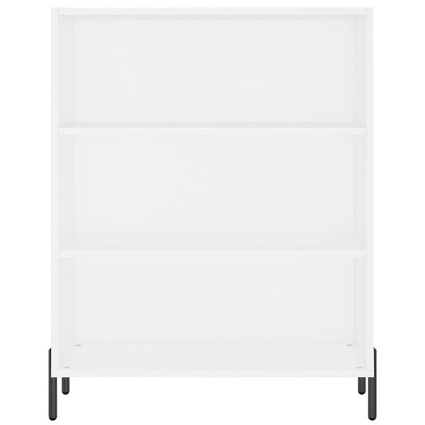 vidaxL Shelf Cabinet White 69.5x32.5x90 cm Engineered Wood