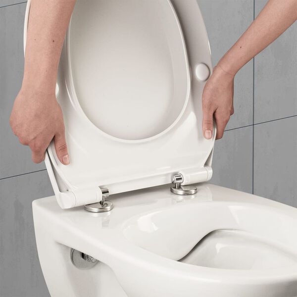 CORNAT Toilet Seat with Soft-close PREMIUM 5 Duroplast White