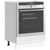vidaXL Oven Cabinet Porto White Engineered Wood