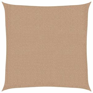 vidaXL Sunshade Sail 160 g/m&sup2; Taupe 3x3 m HDPE