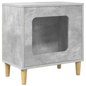 vidaXL Cat House Concerte 51 x 30 x 52 cm Engineered Wood