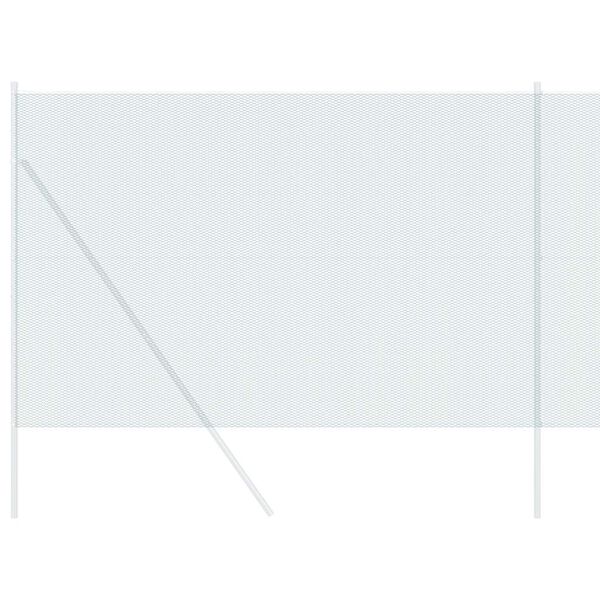 vidaXL Hexagon Fence Green 1.6 x 100 m Steel