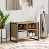 vidaXL Shoe Cabinet Artisian Oak 60 x 35 x 44 cm Engineered Wood