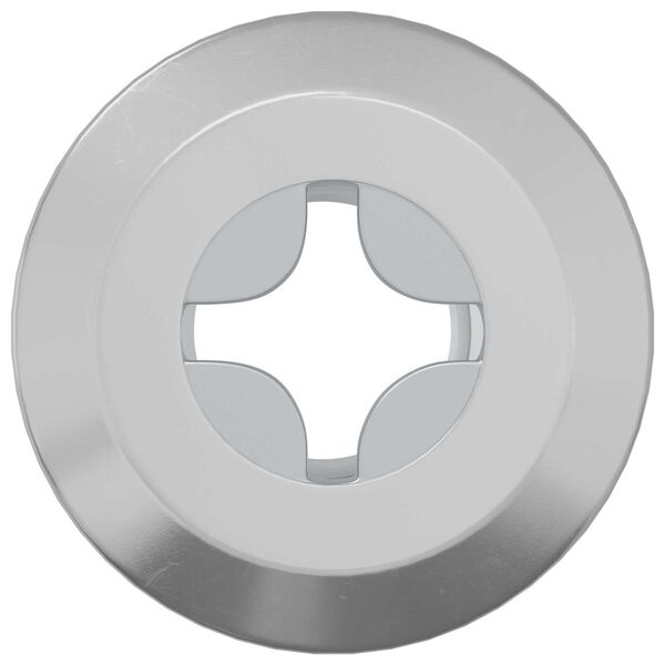 vidaXL Lock Nut 2857 pcs Nickel Steel