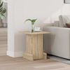 vidaXL End Table Sonoma Oak 35.5 x 35 x 40 cm Engineered Wood