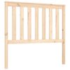 vidaXL Bed Headboard 106x6x101 cm Solid Wood Pine