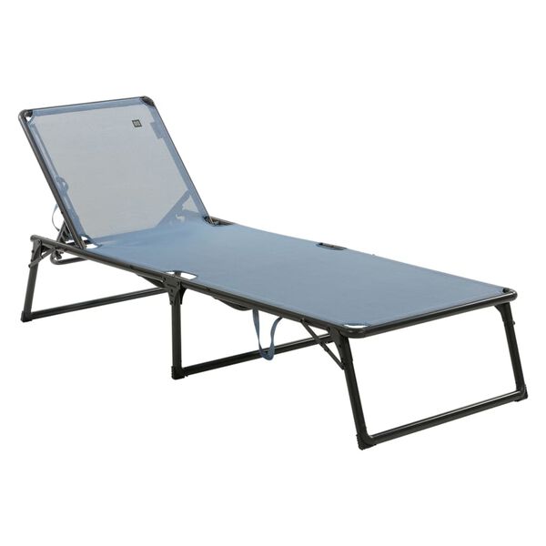 Travellife Camping Lounger Como Sky Blue