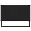 vidaXL Coffee Table Black 90x50x36.5 cm Engineered Wood