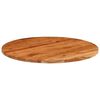 vidaXL Table Top &Oslash;90x3.8 cm Round Solid Wood Acacia