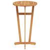 vidaXL Garden Bar Table Ø60x105 cm Solid Wood Acacia