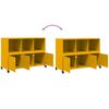 vidaXL Sideboard Mustard Yellow 100.5x39x72 cm Steel