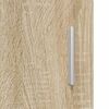 vidaXL Wooden Cabinet Sonoma Oak 50 x 29 x 100 cm Engineered Wood