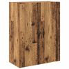 vidaXL Highboard 2 pcs Old Wood Engineered Wood