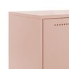 vidaXL Sideboard Pink 68.5x38.5x123.5 cm Steel