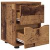 vidaXL Bedside Tables 2 pcs Old Wood 30.5 x 30 x 43 cm Engineered Wood
