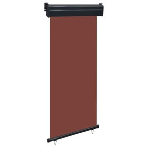 vidaXL Balcony Side Awning 85x250 cm Brown