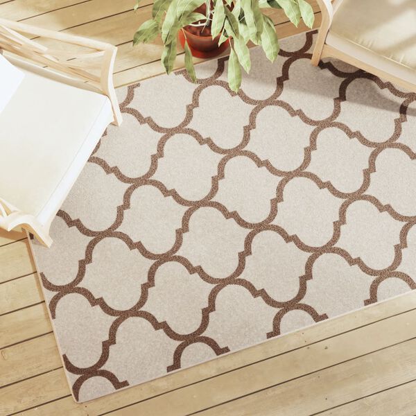 vidaXL Indoor & Outdoor Rug Short Pile Multicolour 120x180 cm