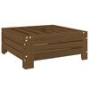 vidaXL Parasol Base Cover Honey Brown Solid Wood Pine