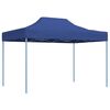 vidaXL Party Tent Folding Blue 280 x410 x 315 cm Oxford Fabric