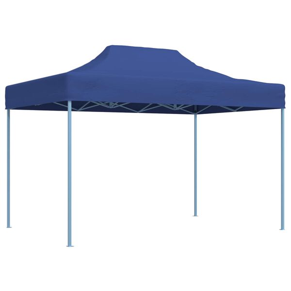 vidaXL Party Tent Folding Blue 280 x410 x 315 cm Oxford Fabric