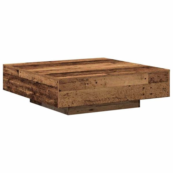 vidaXL Coffee Table Old Wood 100 x 100 x 31 cm