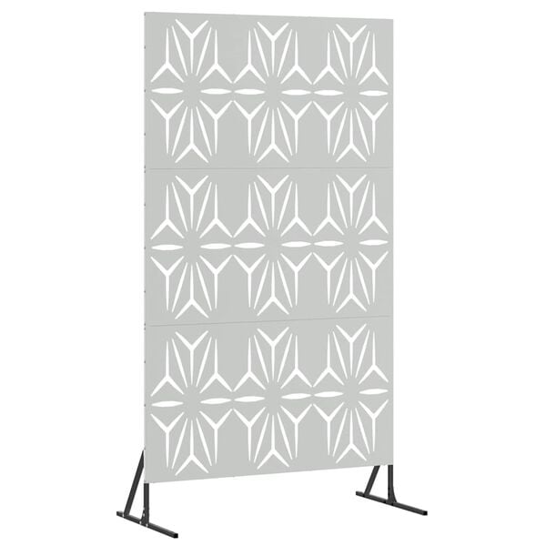 vidaXL Privacy Screen Grey 100 x 50 x 180 cm Steel