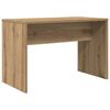 vidaXL Dressing Table Set with LED Artisan Oak Engineered Wood