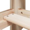 vidaXL Bunk Bed without Mattress 75x190 cm Small Single Solid Wood Pine