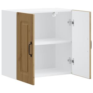 vidaXL Kitchen Wall Cabinet "Kalmar" Artisan Oak Engineered Wood