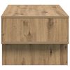 vidaXL Coffee Table Artisan Oak 80 x 46 x 35 cm Engineered Wood