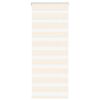 vidaXL Zebra Blind Marble Beige 65x100 cm Fabric Width 60.9 cm Polyester
