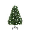 vidaXL Artificial Christmas Tree with Stand Green 120 cm PVC and Metal