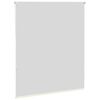 vidaXL Roller Blind Blackout Off White 140x175 cm Fabric Width 136.6 cm Polyester