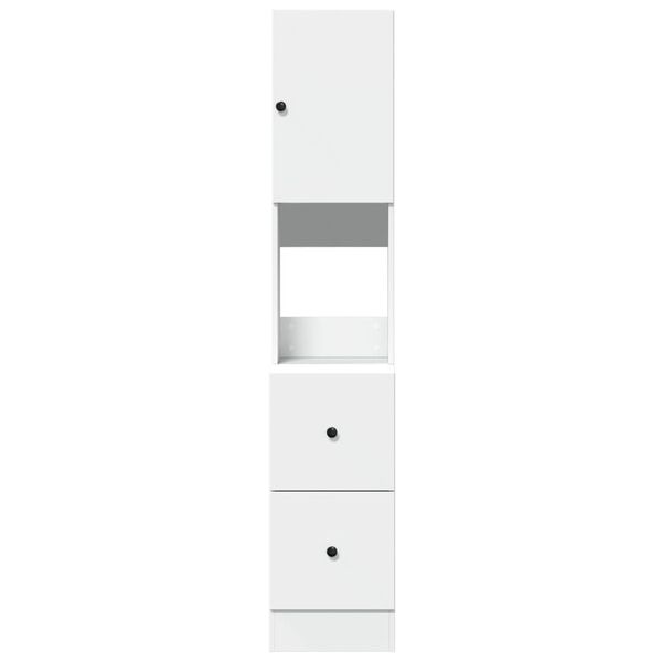 vidaXL Kitchen Cabinet White 35x50x180 cm Engineered Wood