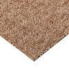 vidaXL Carpet Floor Tiles 16 pcs 4 m&sup2; 25x100 cm Beige