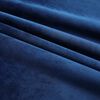 vidaXL Blackout Curtains 2 pcs with Hooks Velvet Dark Blue 140x225 cm