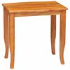 vidaXL Nesting Side Tables 3 pcs Natural Solid Mahogany Wood