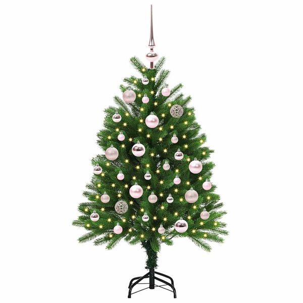 vidaXL Christmas Tree with 150 LEDs with Stand Green 120 cm PE
