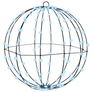vidaXL Ball Cold white 40 x 40 x 42 cm Metal 120 LEDs