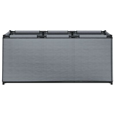 vidaXL Storage Box Grey 105x34.5x45 cm Fabric