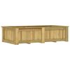 vidaXL Raised Bed 196x100x50 cm Impregnated Pinewood