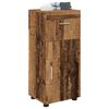 vidaXL Bathroom Cabinet Set TULUM Old Wood 37 x 31.5 x 82 cm