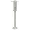 vidaXL Outdoor Floor Lamps 3pcs Silver 60 cm Stainless Steel