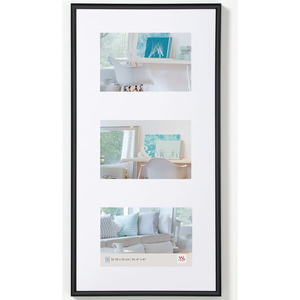 Walther Design Picture Frame New Lifestyle 3x10x15 cm Black