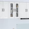 vidaXL Kitchen Cabinet Kalmar High Gloss White 60 x 31 x 80 cm
