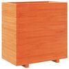 vidaXL Garden Planter Wax Brown 70x40x72.5 cm Solid Wood Pine