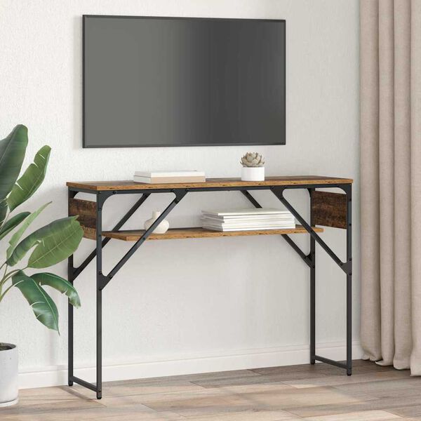 vidaXL ConsoleTable Old Wood 105x30x75cm Engineered Wood