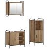 vidaXL Bathroom Cabinet Set 3 pcs Artisan Oak 40 x 36 x 99.5 cm