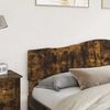 vidaXL Headboard Smoked Oak 200 cm Engineered wood