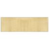 vidaXL Rug Rectangular Light Natural 60x200 cm Bamboo